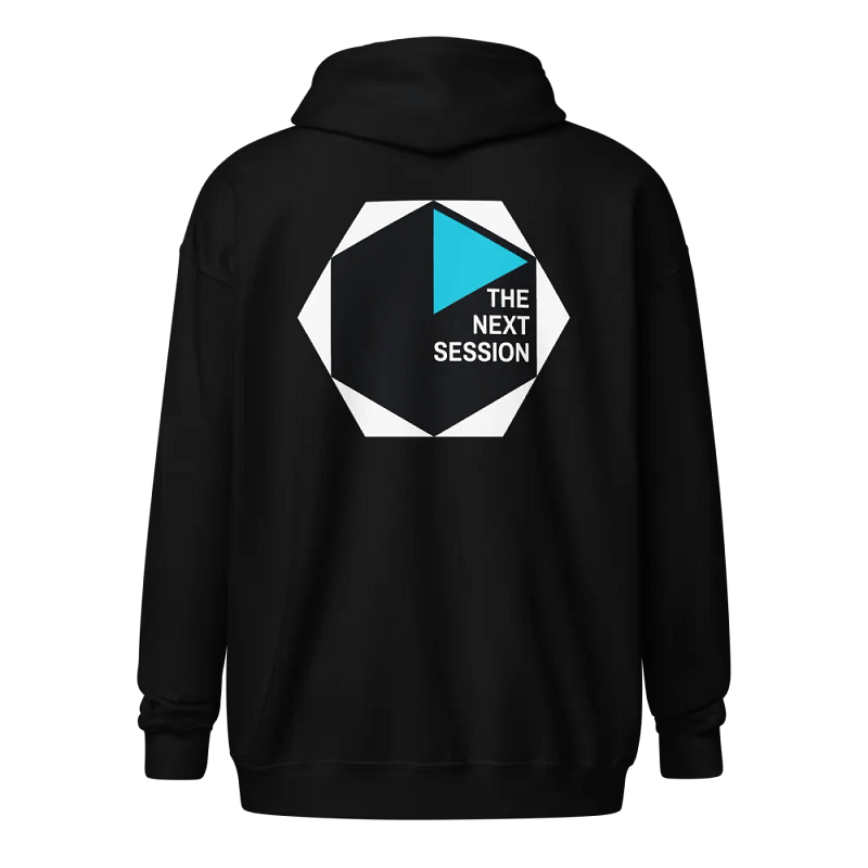 The Next Session Logo Zip Hoodie