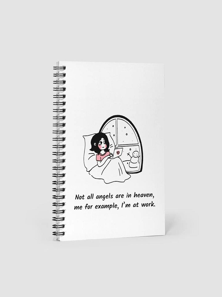 Angels At Work Notebook - 140 dotted pages product image (1)