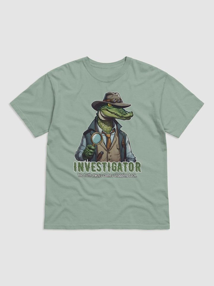 Funny Alligator Investigator Crime Solver T-shirt product image (1)