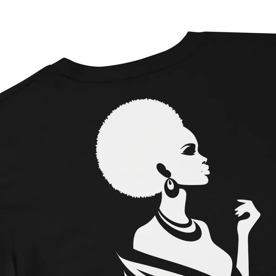 T3 Silhouette African Woman Crop Top product image (1)