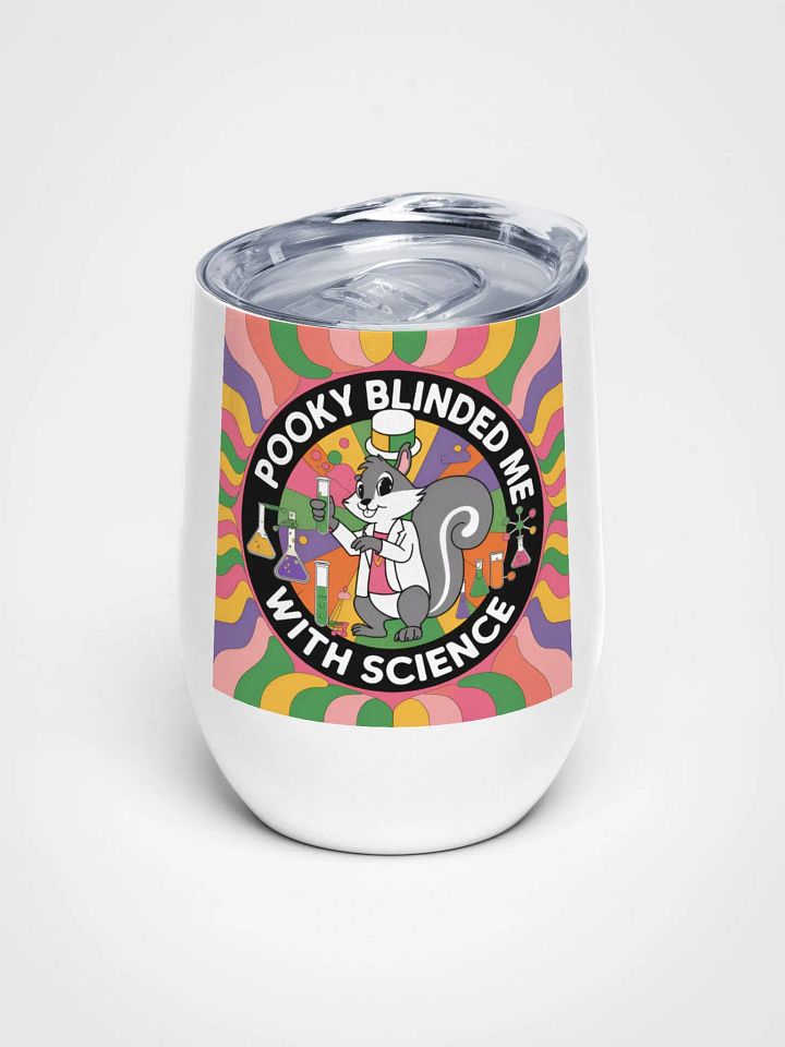 Psychedelic Science Wine Tumbler product image (1)