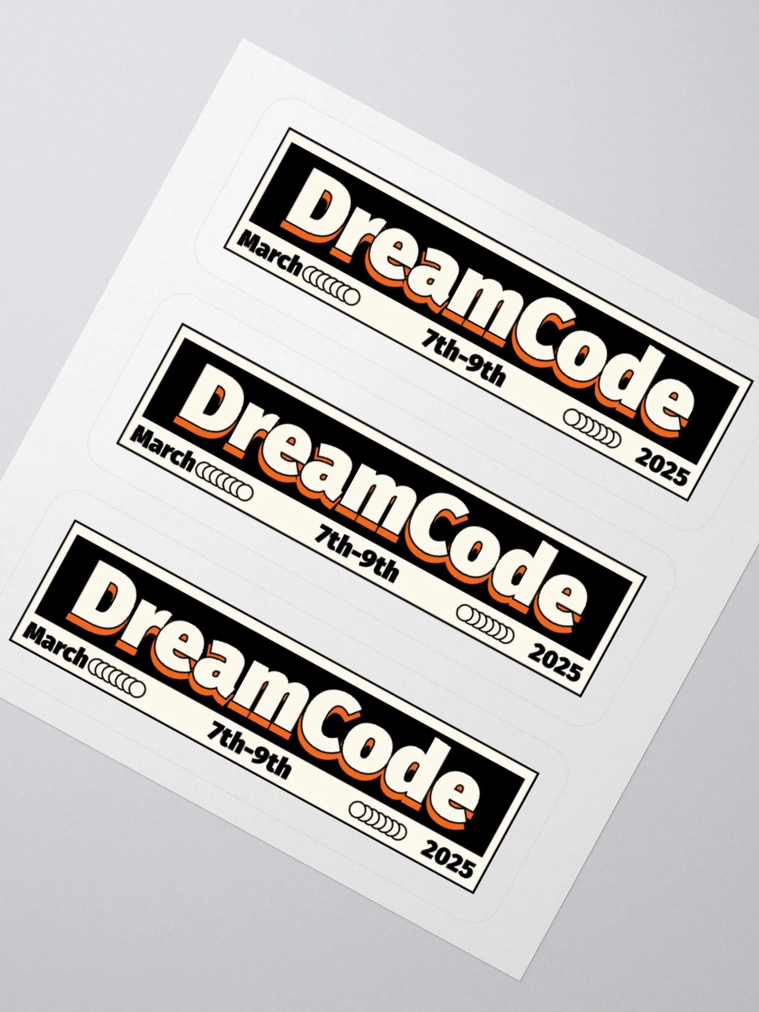 DreamCode 2025 Sticker Pack product image (2)
