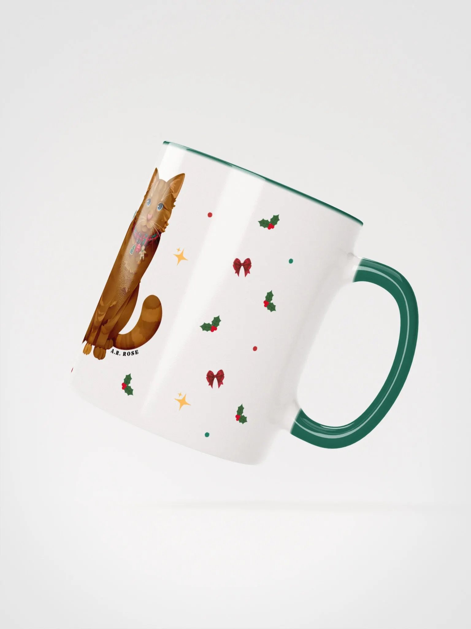 Merry and Bright Potato Mug - Green product image (3)