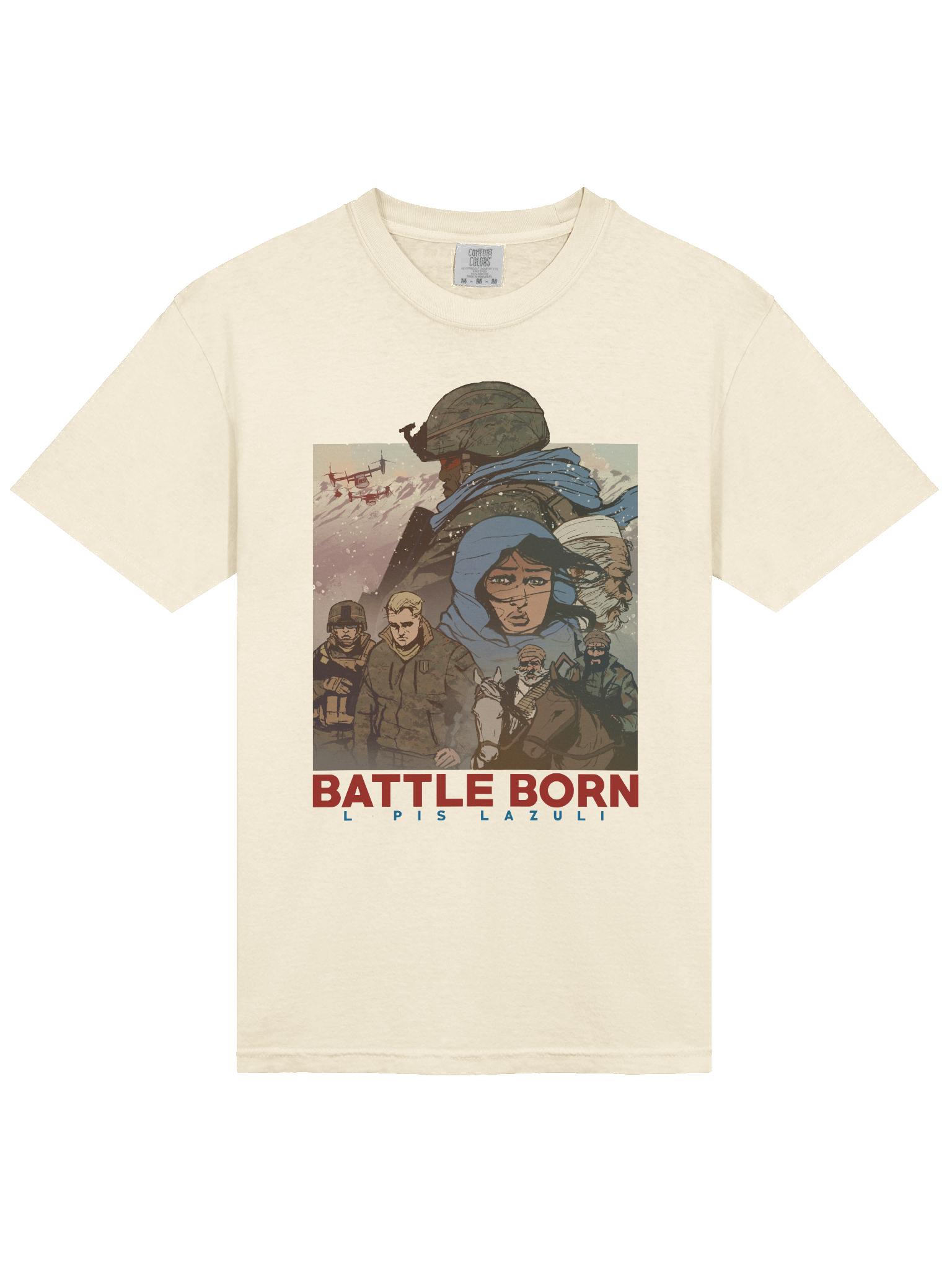Battle Born: Lapis Lazuli Tee product image (3)