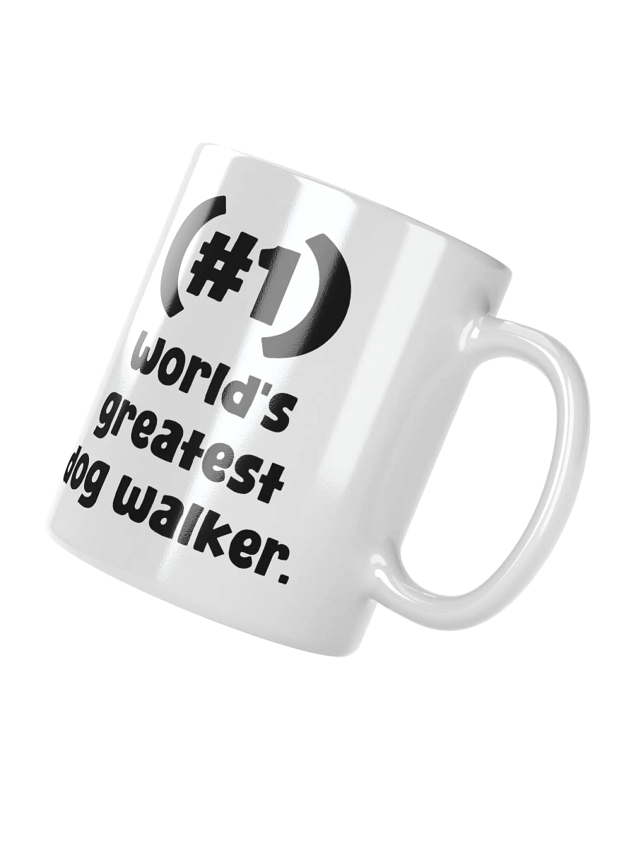 #1 World's Greatest Dog Walker Mug product image (5)
