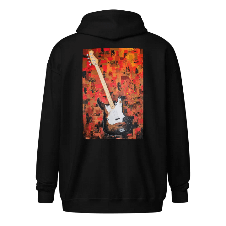 POLARY'S Unisex Zip Hoodie Electric Bass product image (1)