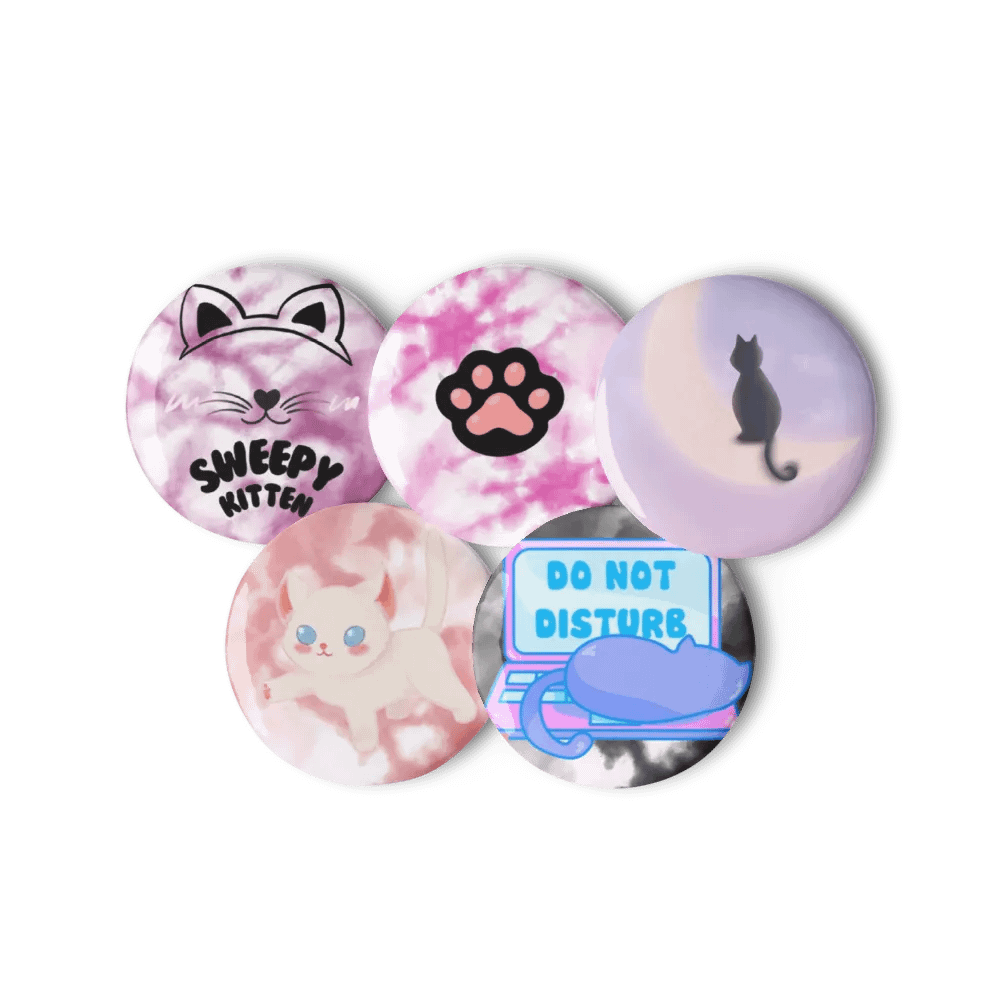 SweepyKitten Buttons product image (11)