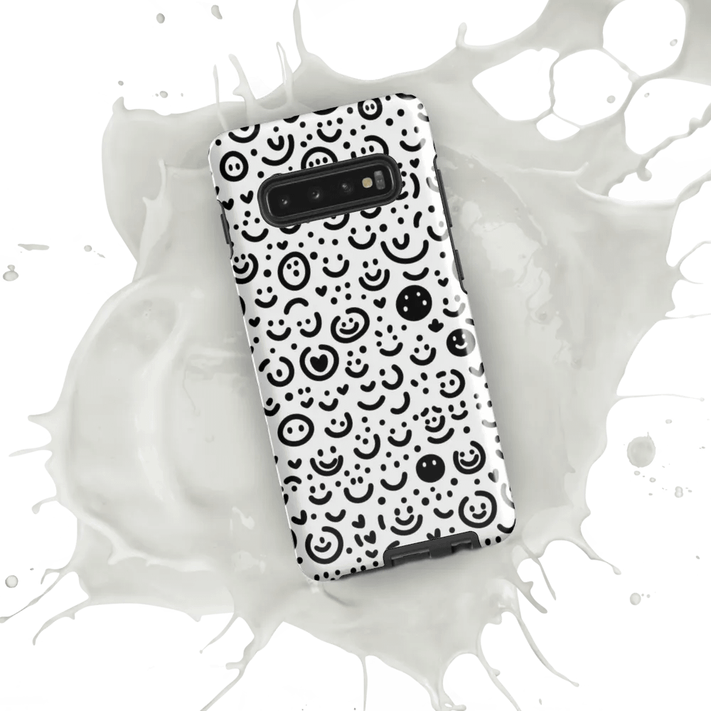 Whimsical Smiley Faces Tough Case product image (54)