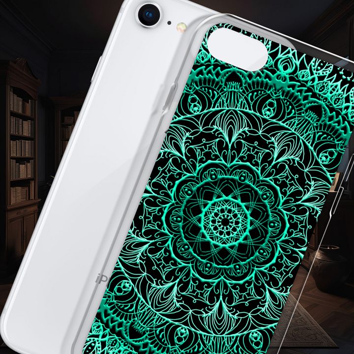 Turquoise Mandala iPhone® Case product image (1)