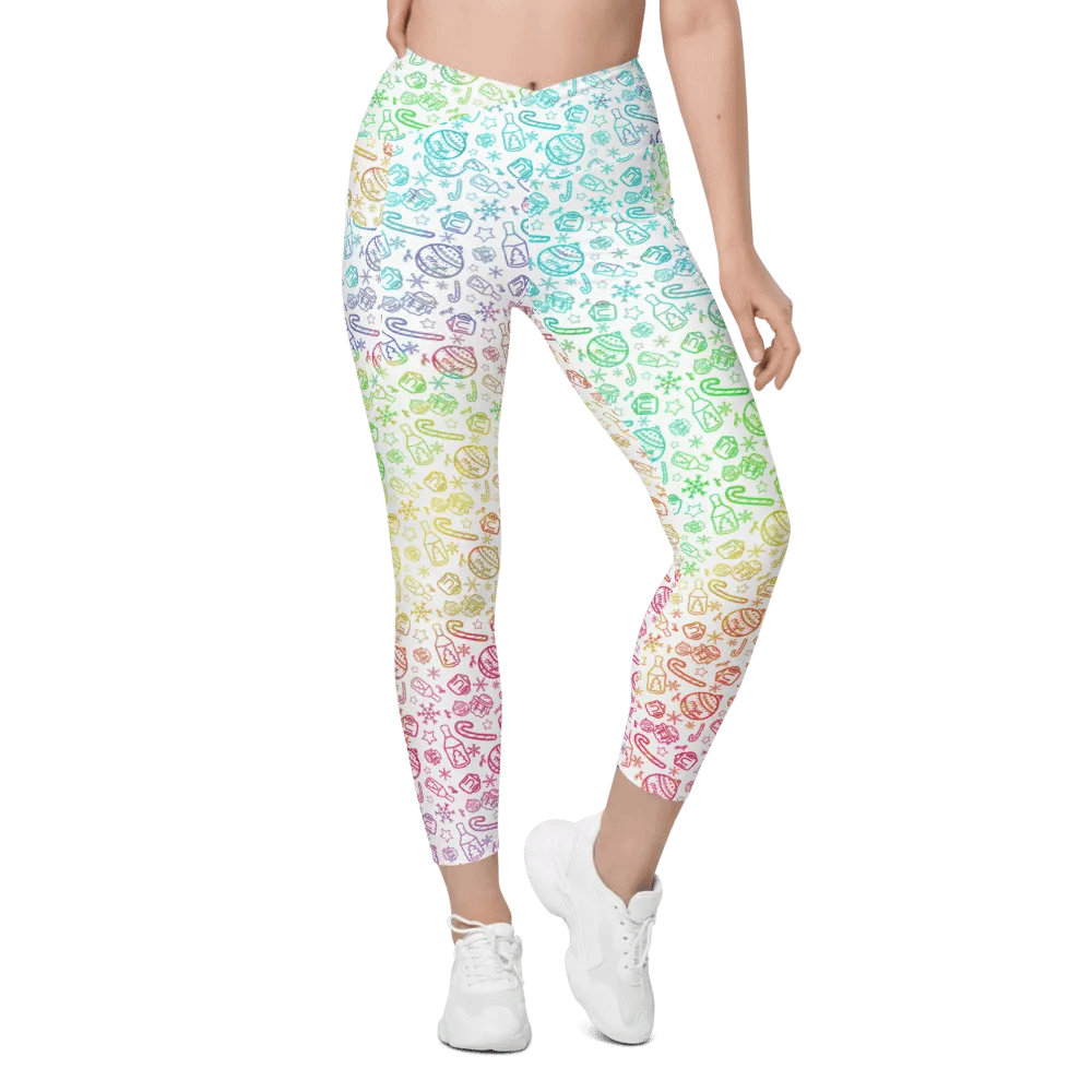Limited Edition Christmas Rainbow Leggings product image (9)