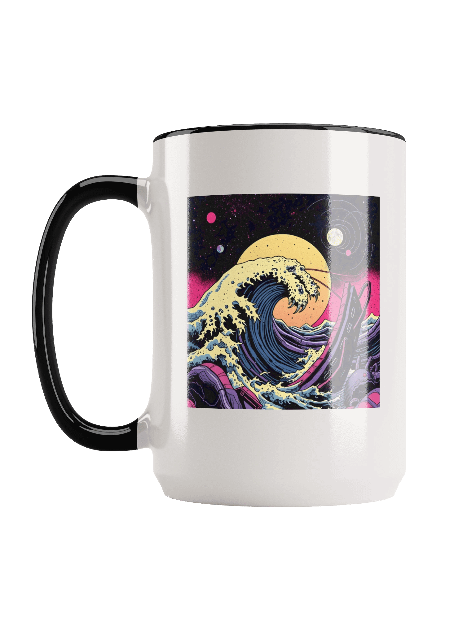 Weird Wave Sounds Duality Mug- 15 oz product image (2)