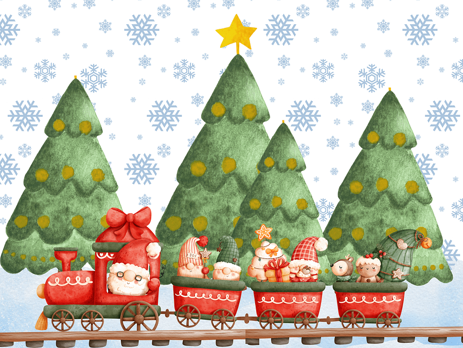 Christmas Train Tumbler product image (2)