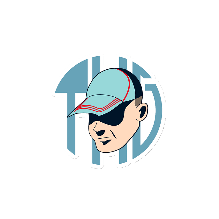 Ice Blue logo magnet product image (2)