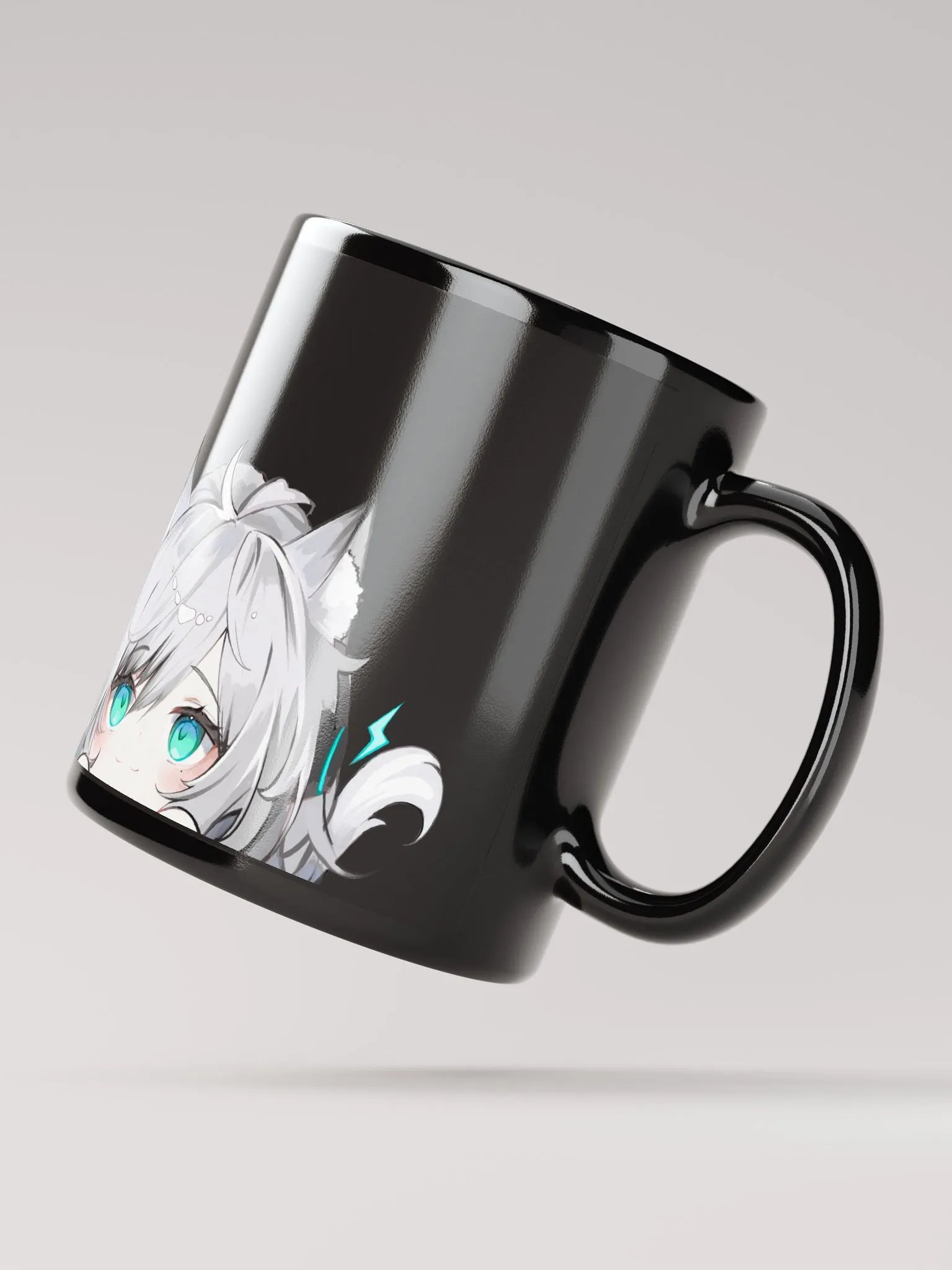 Snowwiii Peak Black Glossy Mug product image (3)