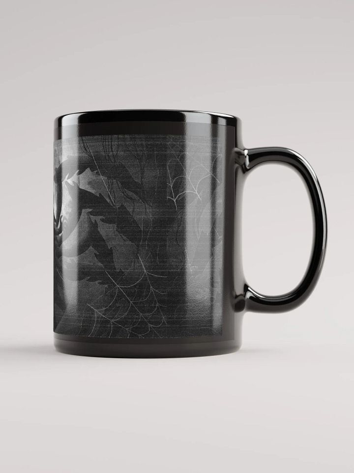 Spooky Black Ceramic Mug product image (2)