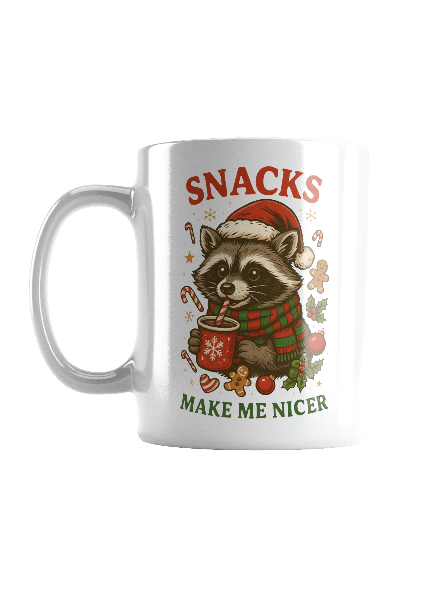 Cocoa Raccoon Holiday Mug product image (1)