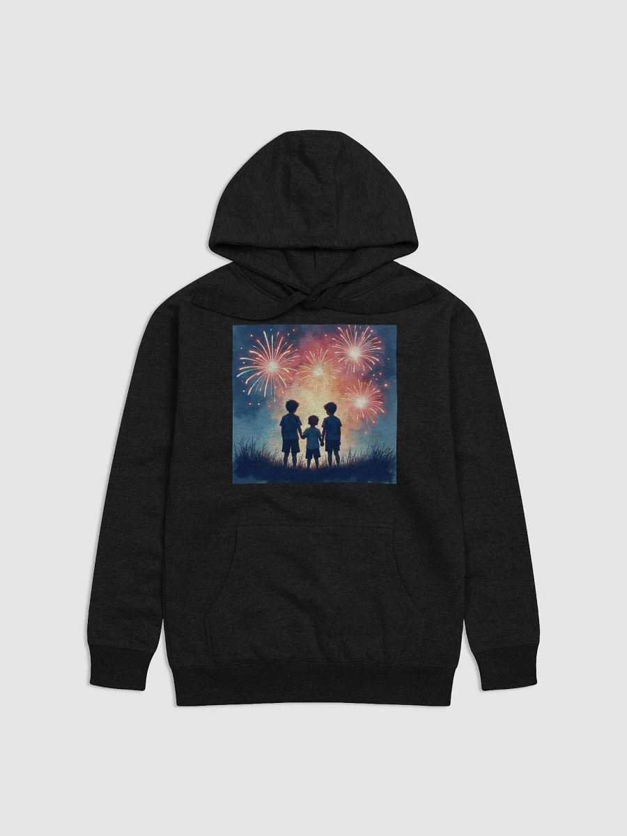 Midnight Fireworks Unisex Hoodie product image (13)