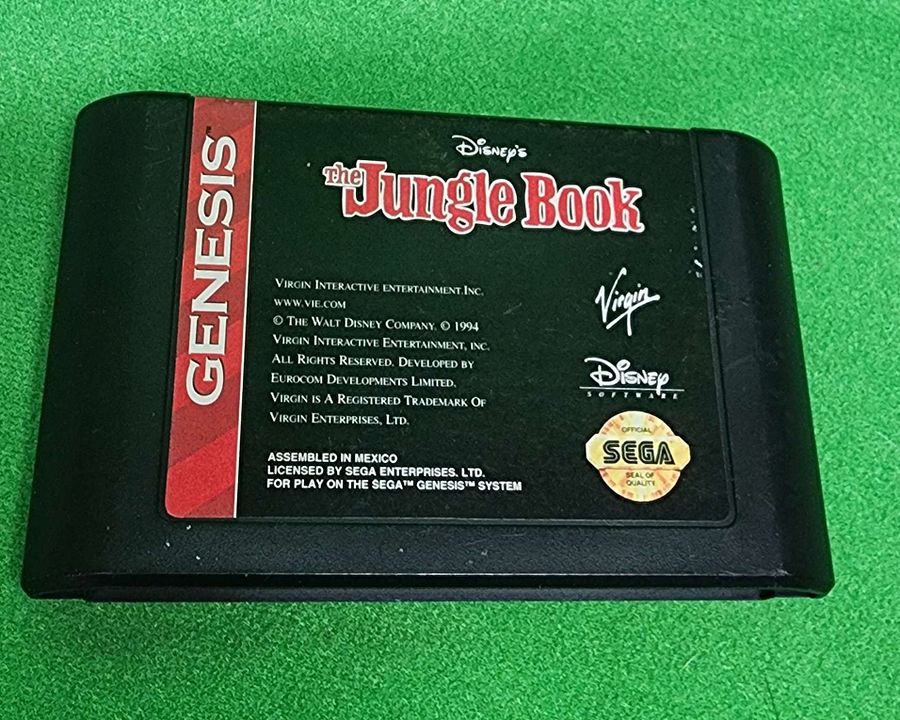 SEGA GENESIS - The Jungle Book - Game Only product image (1)