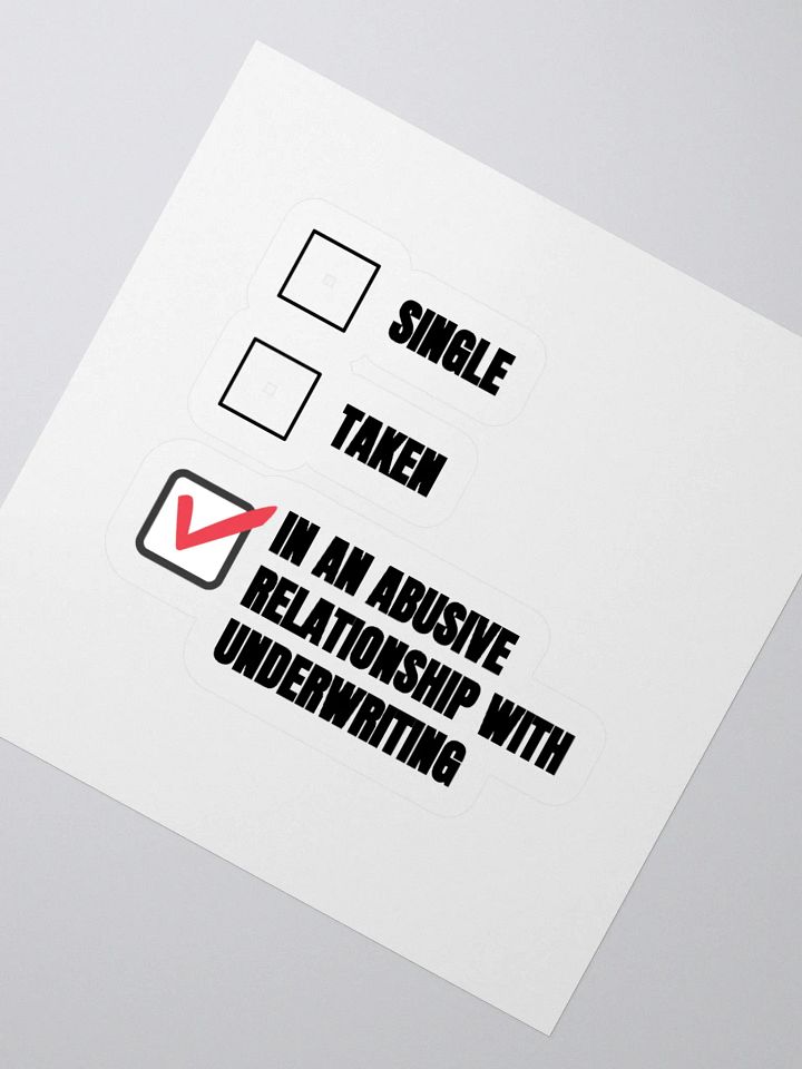 Abusive Relationship Sticker product image (4)