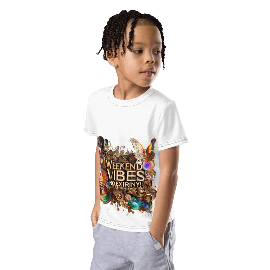 Weekend Vibes All-Over Kids T-Shirt product image (8)