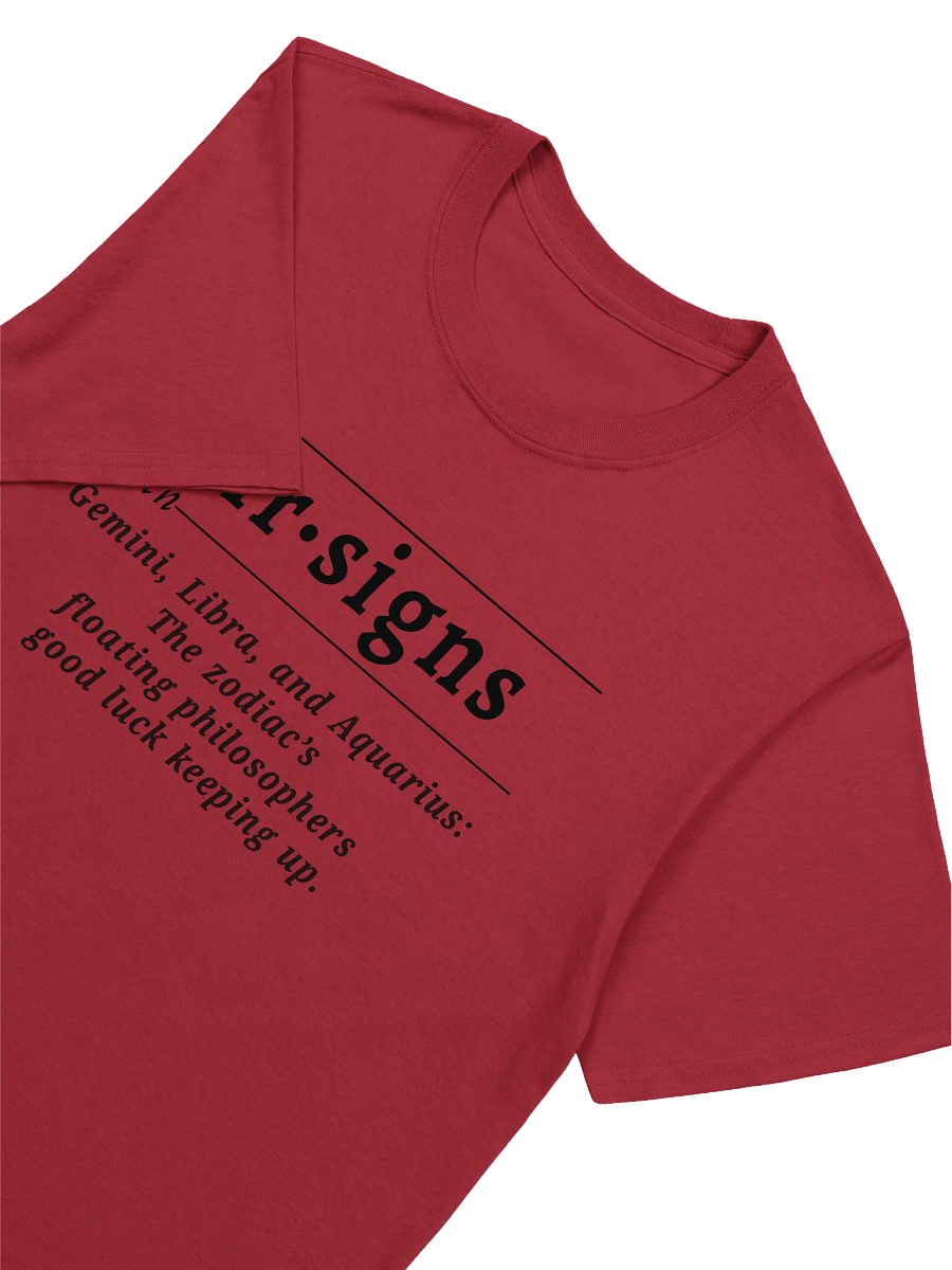 Air Signs Def Unisex Tee v2 product image (2)