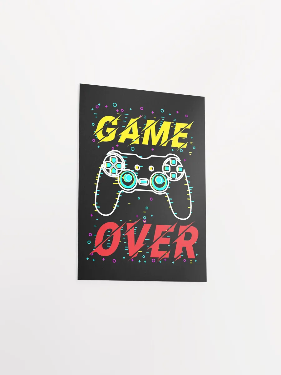 Game Over Matte Poster product image (3)