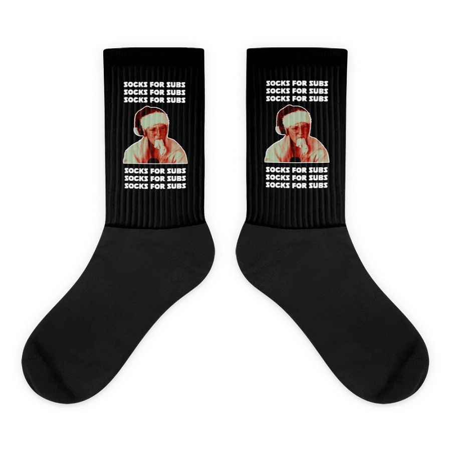 SOCKS FOR SUBS | SOCKS BLACK product image (1)