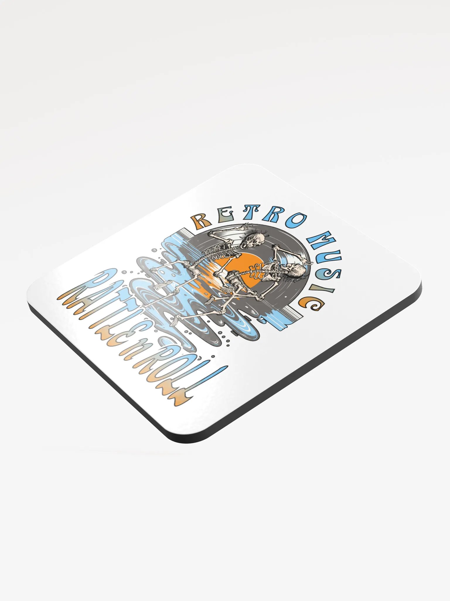 Retro Music Rattle n Roll Coasters Set product image (4)