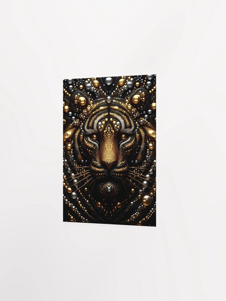 Regal Tiger Jeweled Poster product image (8)