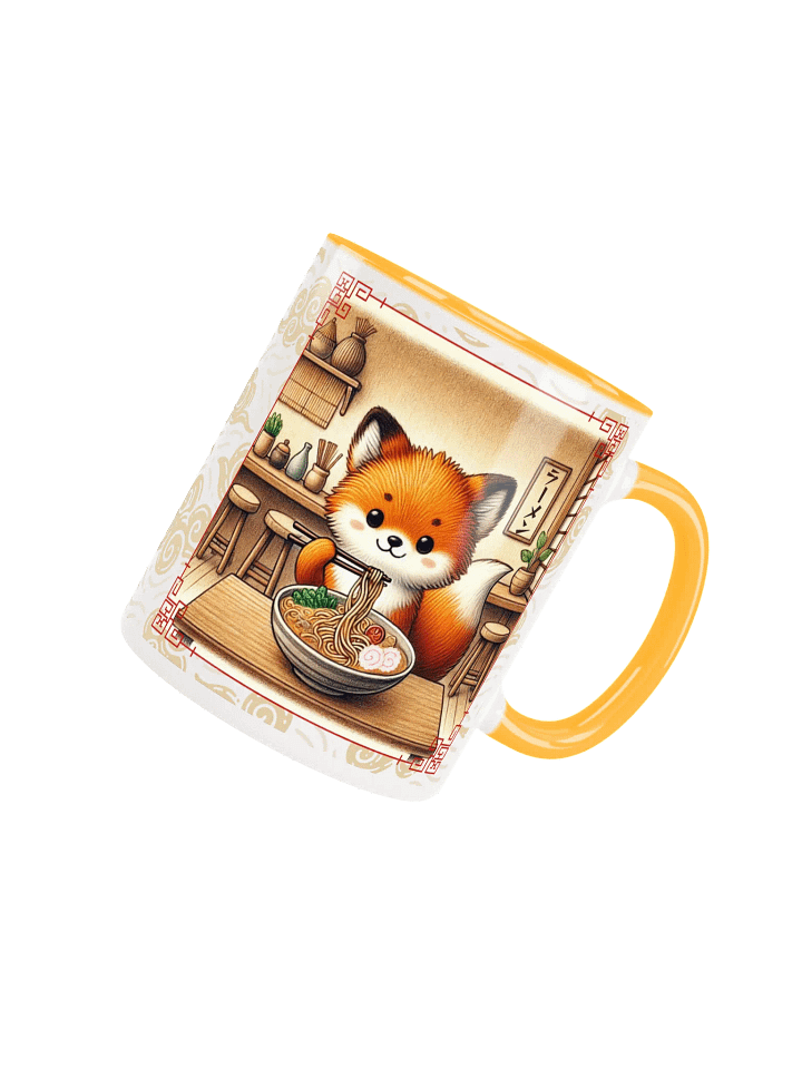 Cozy Ramen Fox Ceramic Mug product image (1)