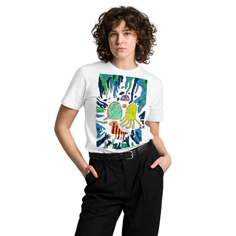 Abstract Doodle Monsters Unisex T Shirt product image (9)