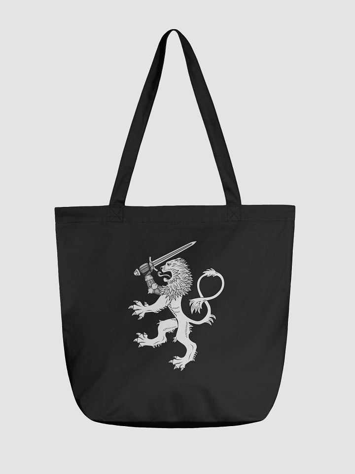 Tote Bag, Lion, White product image (1)