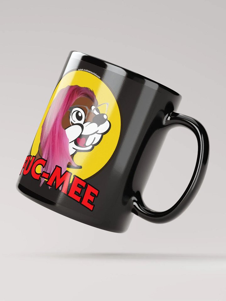 FUC-MEE Black Glossy Mug product image (3)