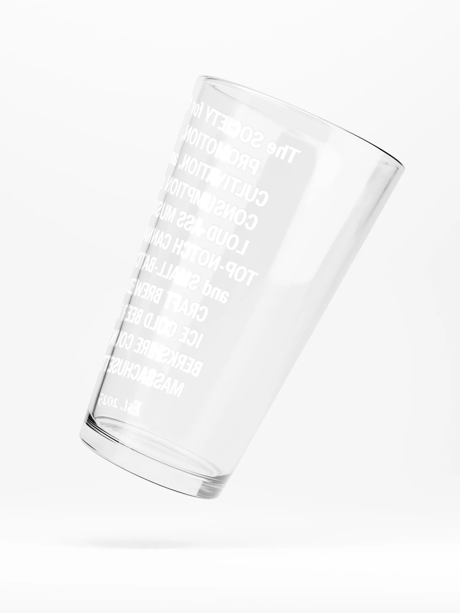 Secret Society Beer Glass product image (4)