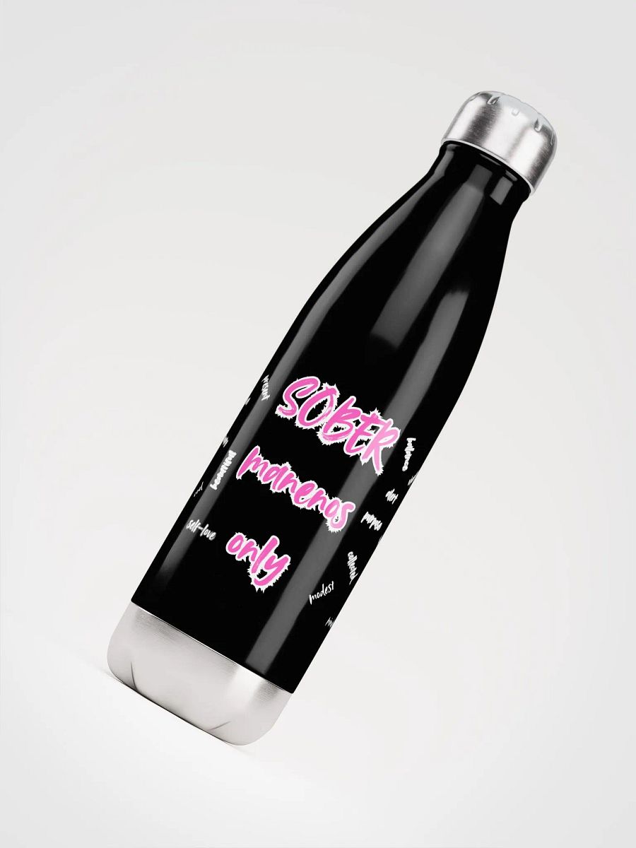 SOBER manenos only Stainless Steel Water Bottle product image (4)