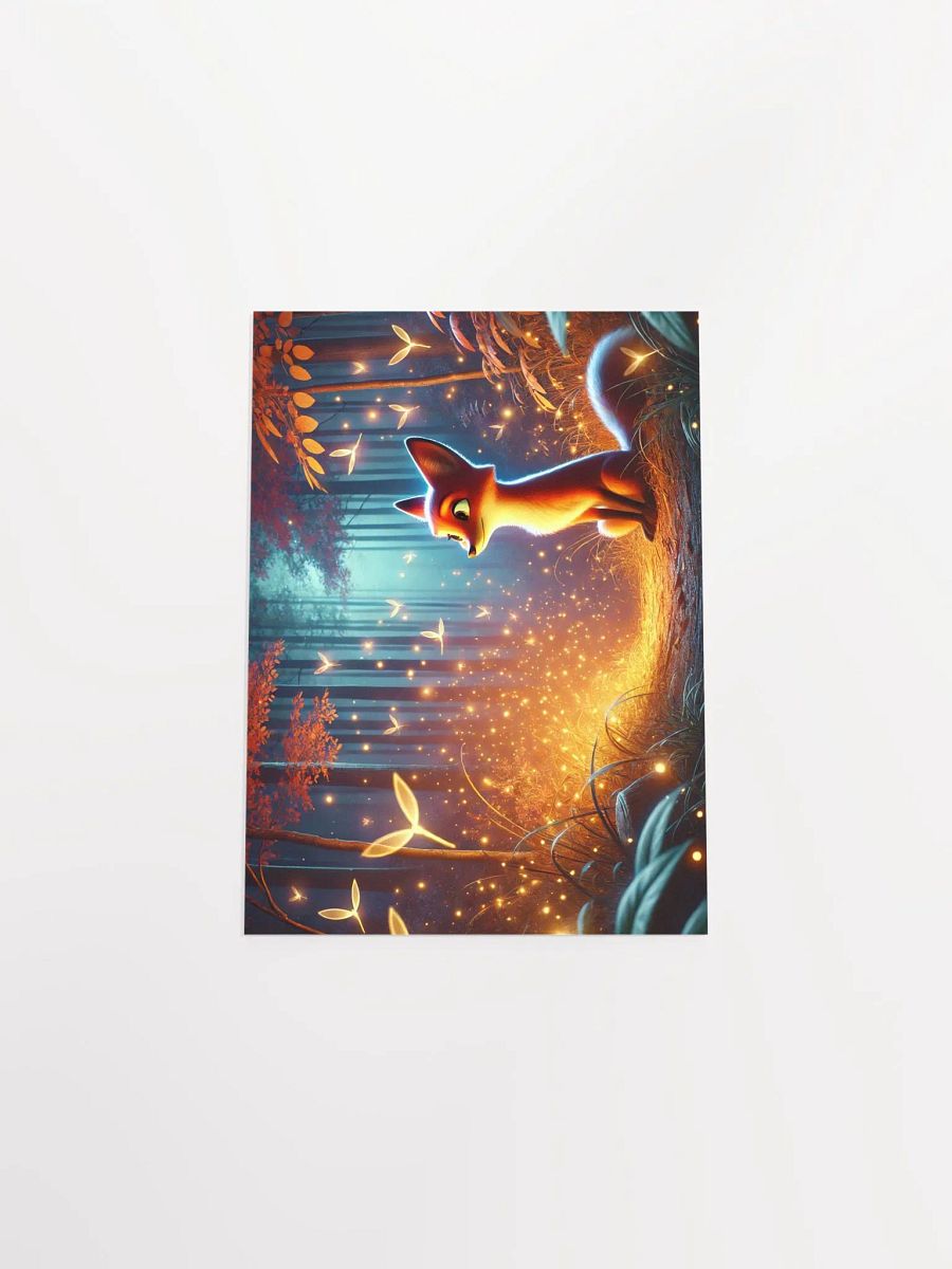 Enchanted Forest Fox Premium Matte Poster product image (7)