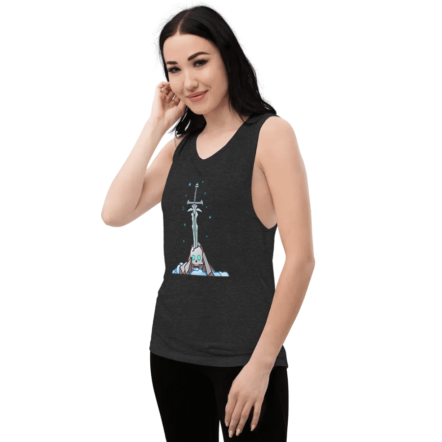 Sword in the Skull - Lich Variation - Women's Style Muscle Tank product image (10)