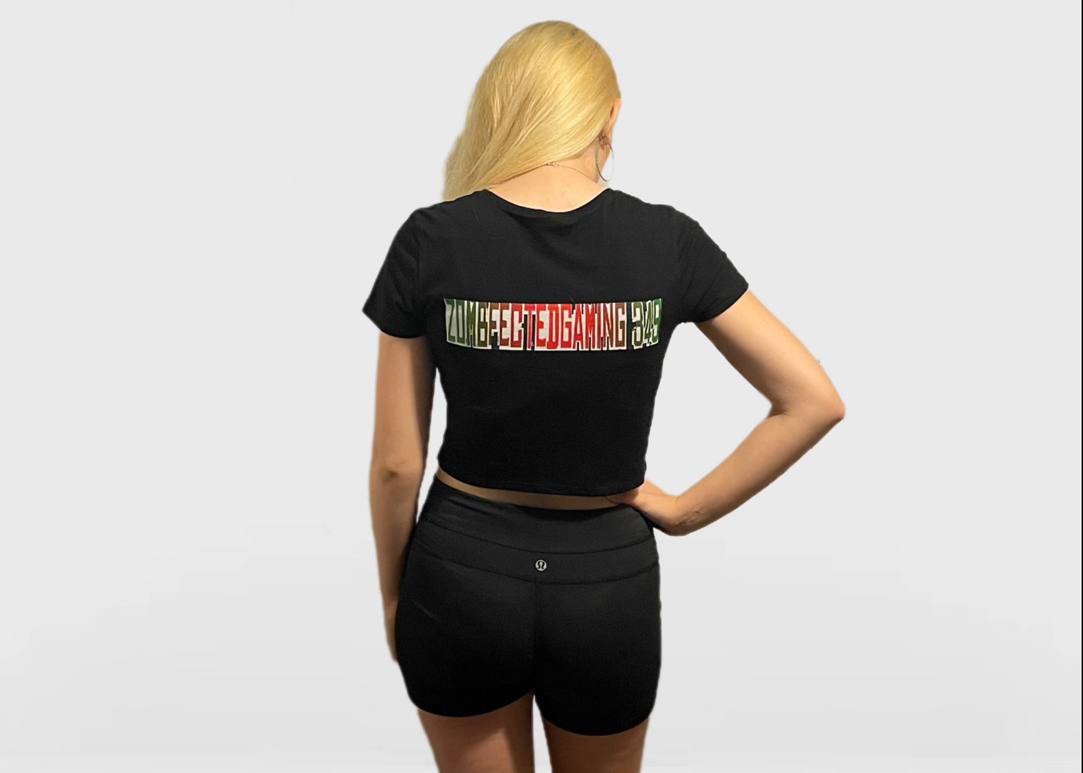 Zombfected Revolution Female Crop Tee product image (2)