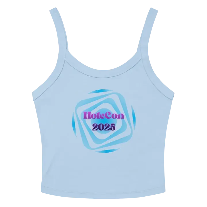 Holecon 2025 ribbed tank top product image (6)