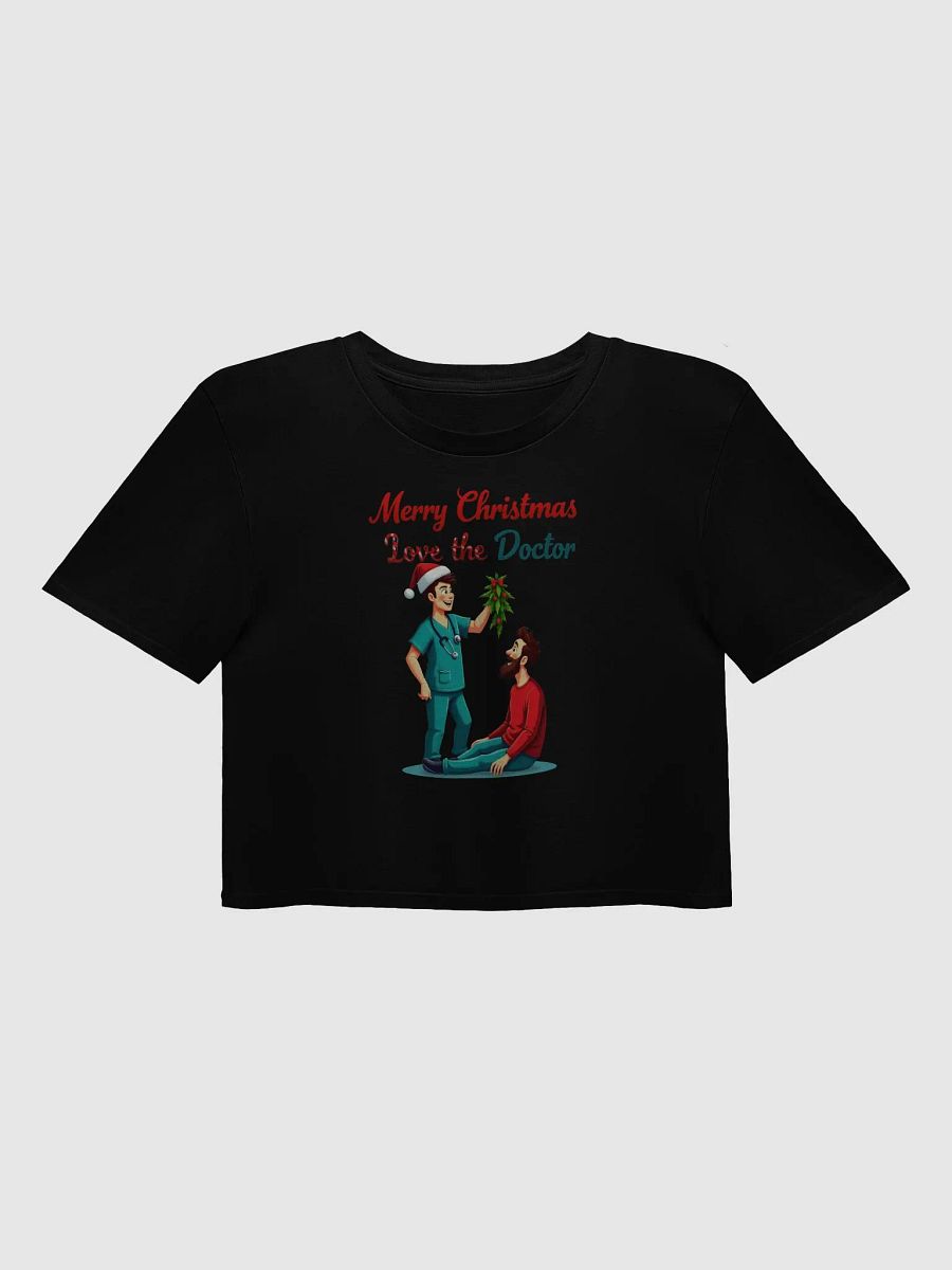 Merry Christmas Love the Doctor Crop Top product image (4)