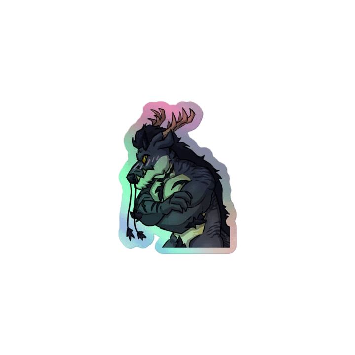 Blushing Beast Holographic Sticker Set product image (1)