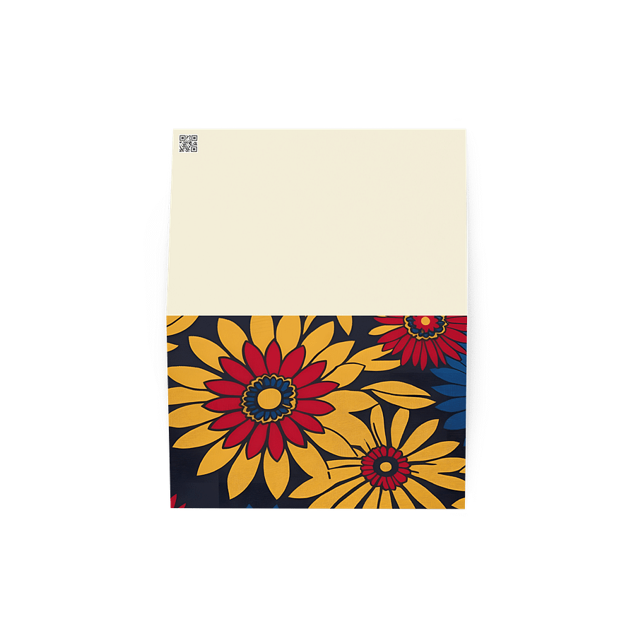 Vibrant Floral Greeting Card product image (4)