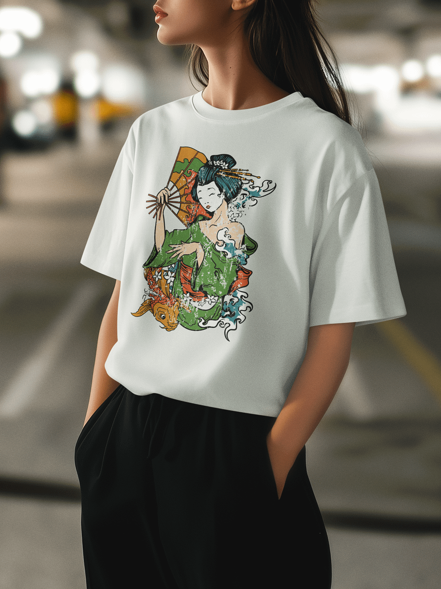 Geisha Grace Oversized Tee product image (21)