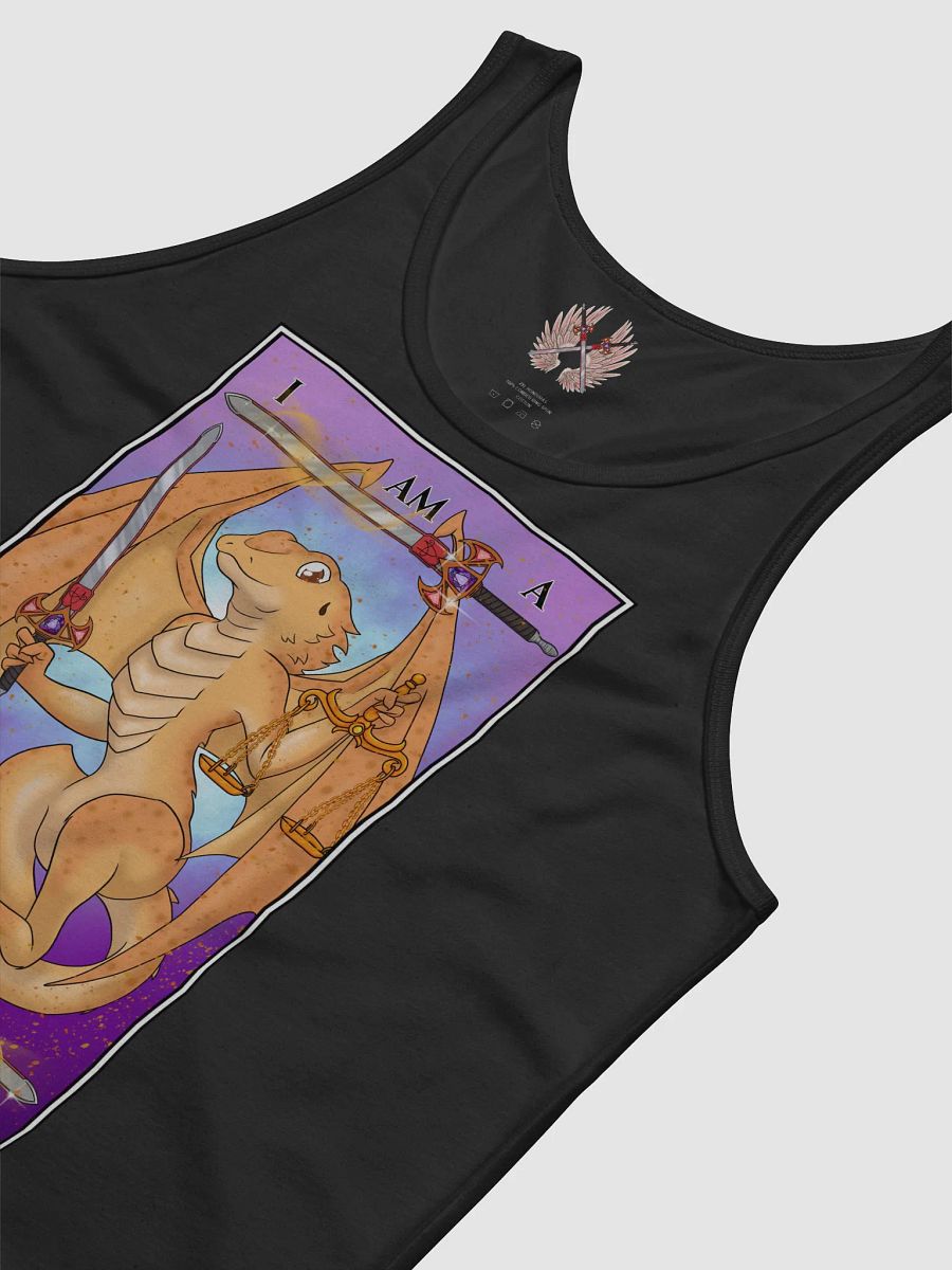 Day of the Dragon "Justice" Tarot Card Tank Top product image (11)