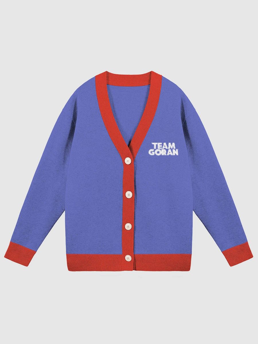 Blue & Red Team Goran Cardigan product image (3)