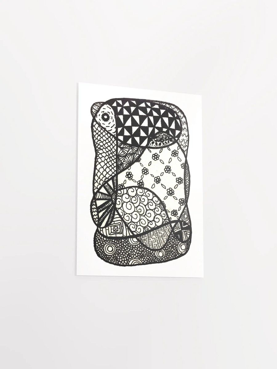 Doodle Design Dream Matte Poster product image (9)