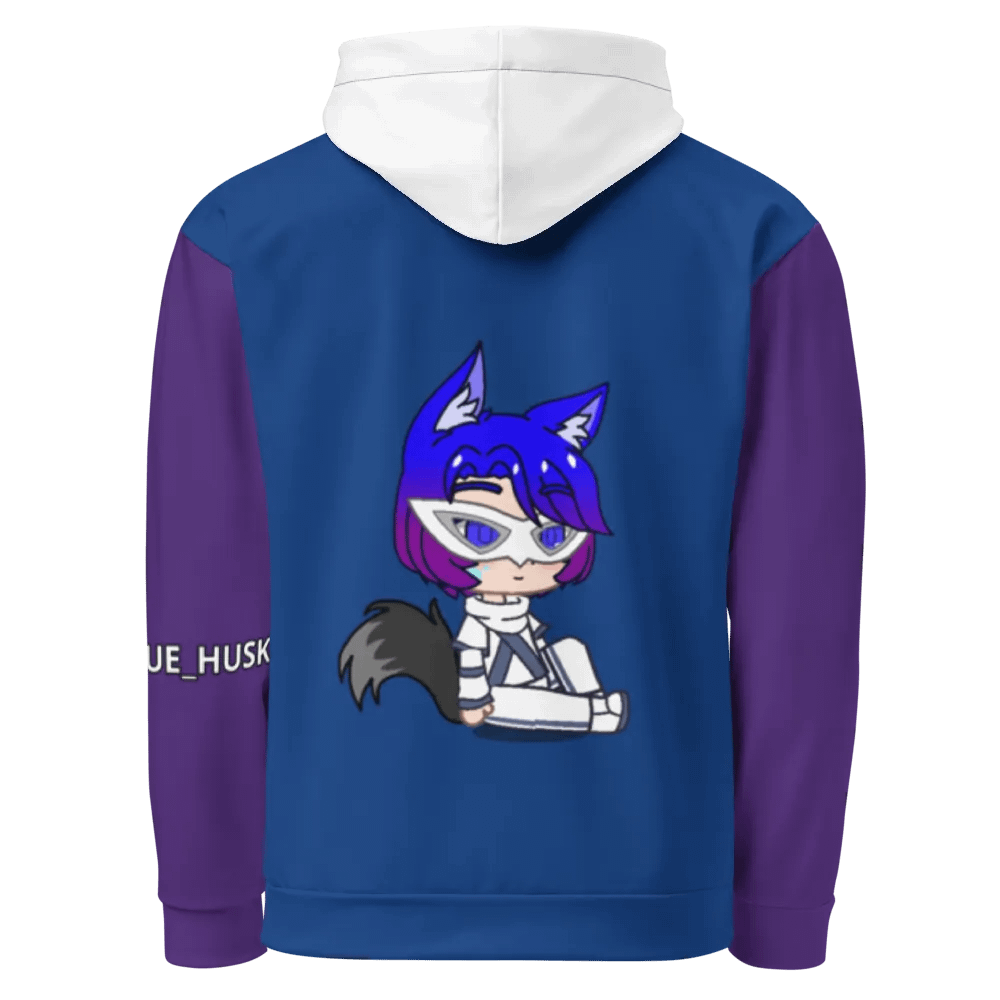AMP_THE_BLUE_HUSKY- Unisex Hoodie product image (9)
