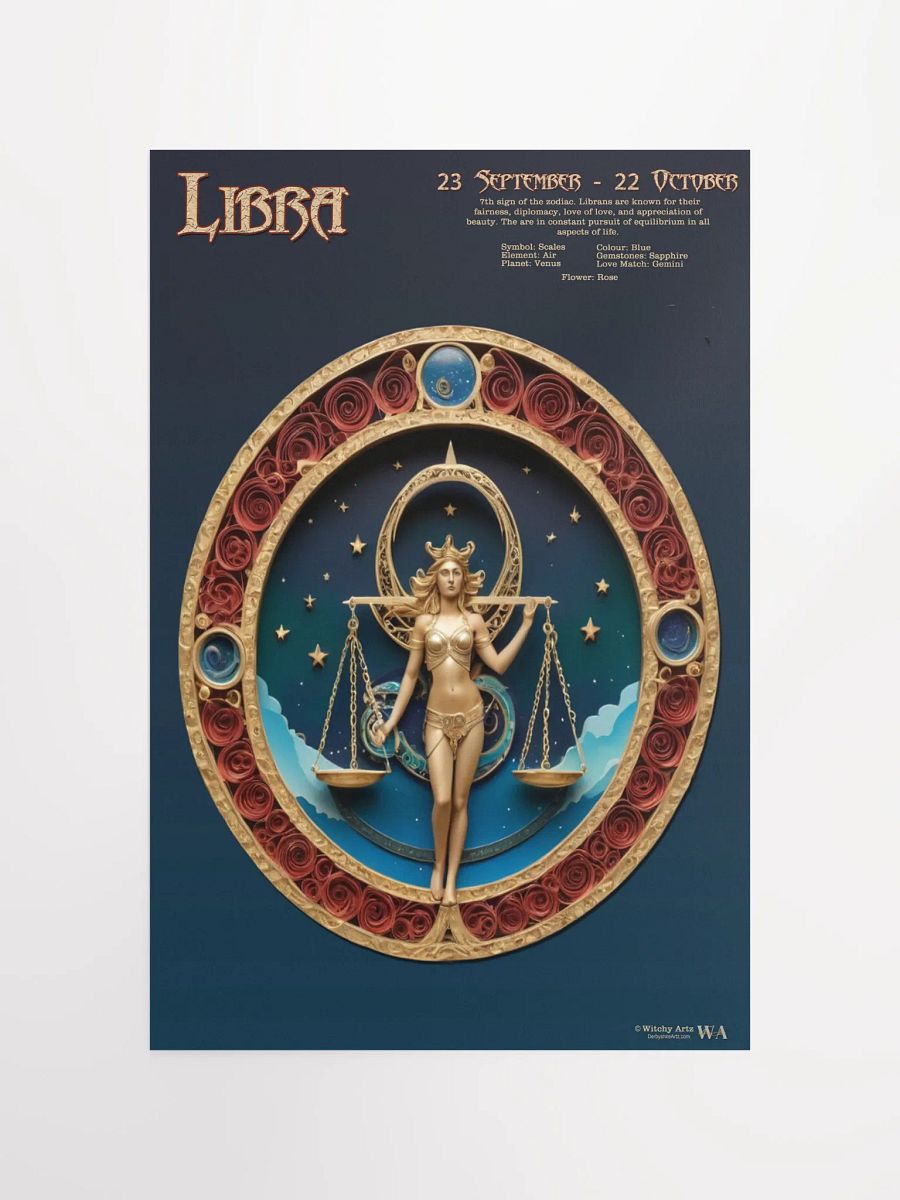 Western Zodiac Poster - LIBRA product image (12)