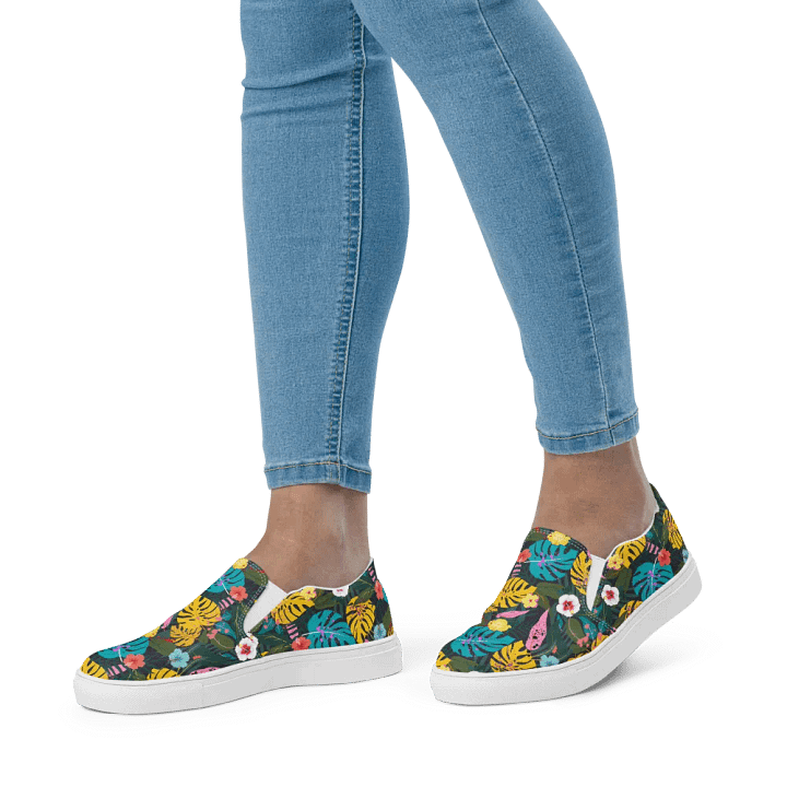 Forest Flora Canvas Slip-Ons product image (2)