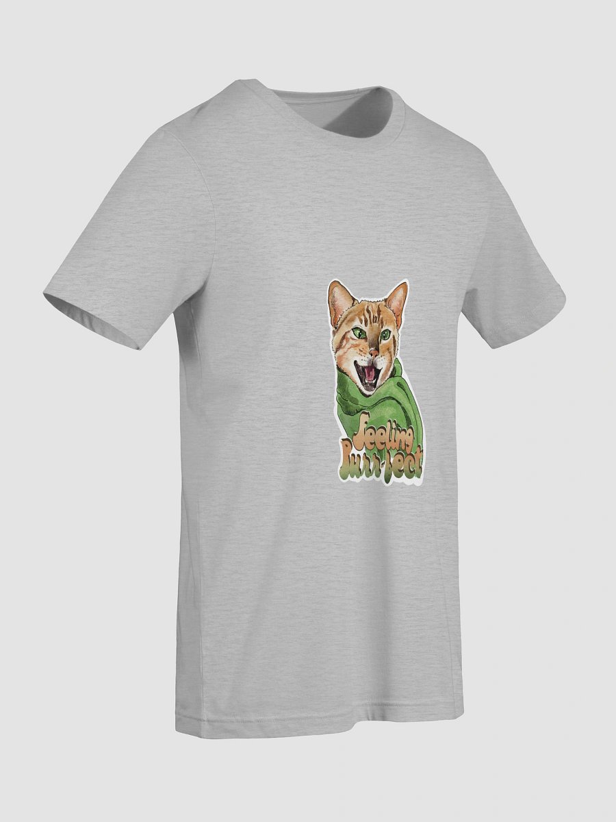 Feeling Purr-fect Cat with a scarf T shirt All colors - Large Print product image (20)